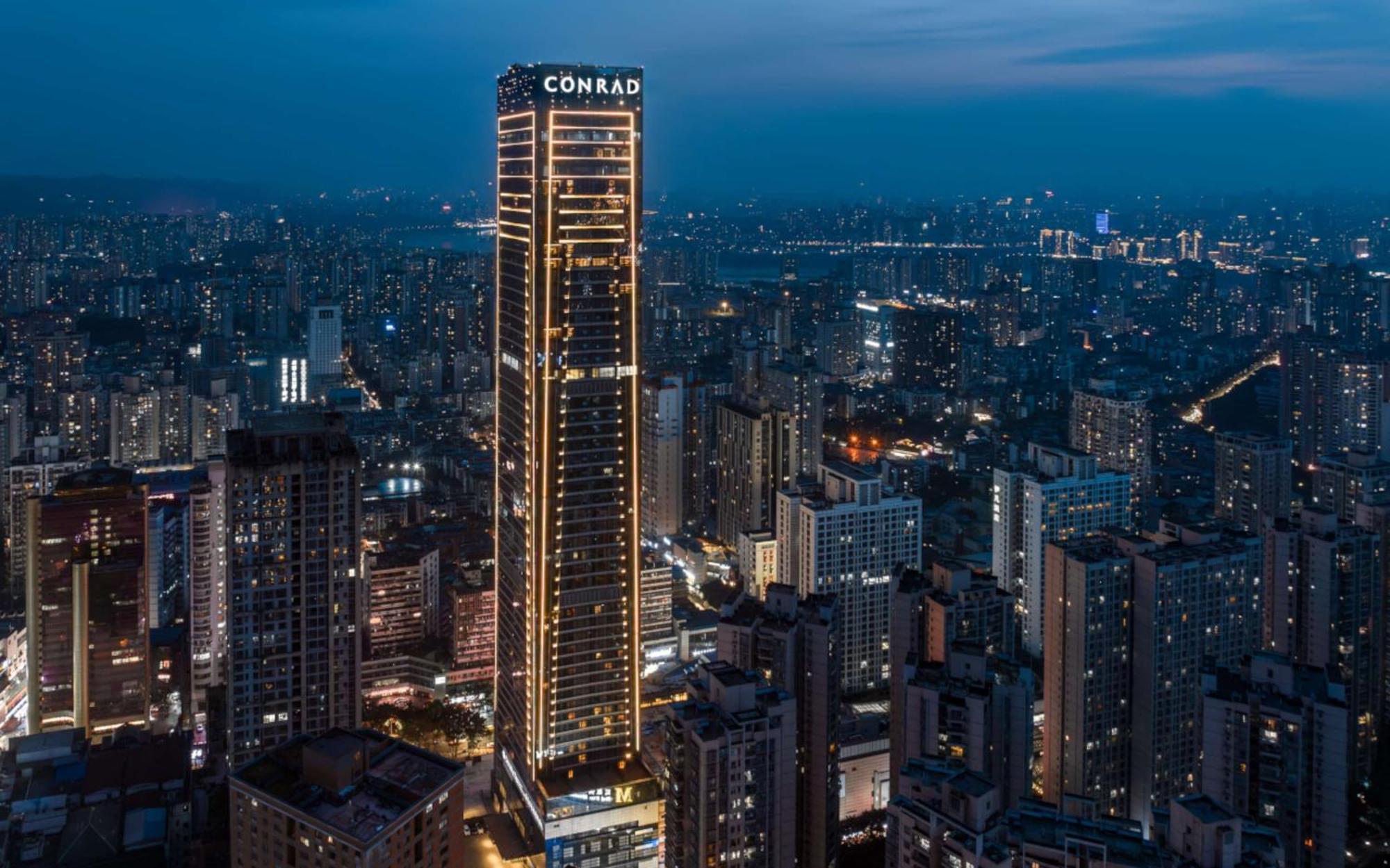 Conrad Chongqing - Indulge In The Magical 8D City Landscape Exterior foto